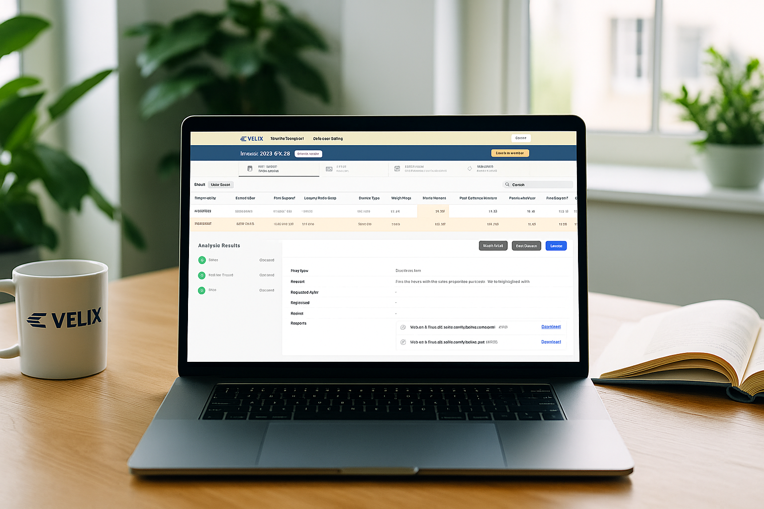 Velix Dashboard